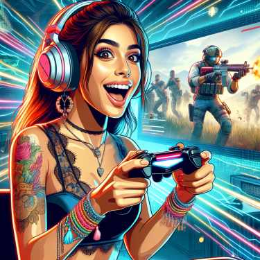暴躁csgo美女,竞技直播燃爆全场