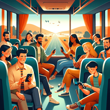 长途汽车上轮杆：长途旅行交友App，轮杆趣事分享不停